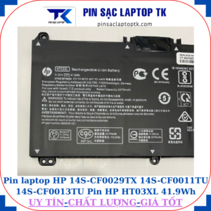 Pin HP 14S-CF0029TX 14S-CF0011TU 14S-CF0013TU Pin Hp HT03XL 41.9Wh