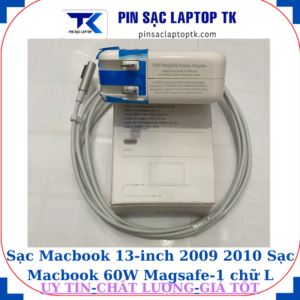 Sạc Macbook 13 inch 2009 2010 Sạc Macbook 60W Magsafe-1 chữ L