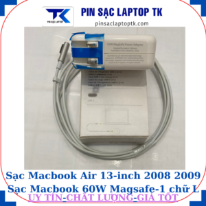 Sạc Macbook Air 13 inch 2008 2009 Sạc Macbook 60W Magsafe-1 chữ L