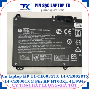 Pin HP 14-CE0035TX 14-CE0028TX 14-CE0001NG Pin Hp HT03XL 41.9Wh