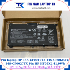 Pin HP 14S-CF0017TX 14S-CF0025TU 14S-CF0027TX Pin Hp HT03XL 41.9Wh