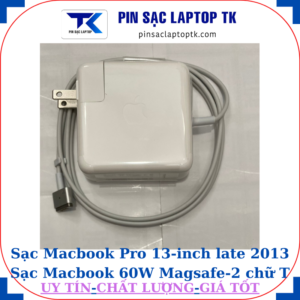Sạc Macbook Pro 13 inch late 2013 Sạc Macbook 60W Magsafe-2 chữ T