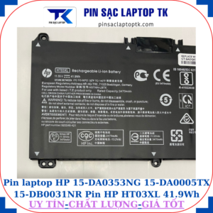 Pin HP 15-DA0353NG 15-DA0005TX 15-DB0031NR Pin HP HT03XL 41.9Wh