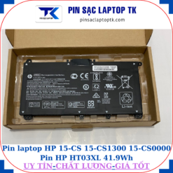 Pin HP 15-CS 15-CS1300 15-CS0000 Pin HP HT03XL 41.9Wh