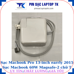 Sạc Macbook Pro 13 inch earrly 2015 Sạc Macbook 60W Magsafe-2 chữ T