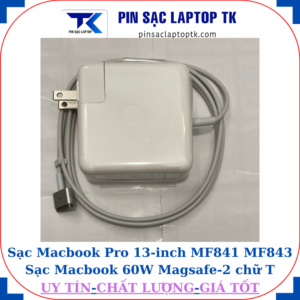 Sạc Macbook Pro 13 inch MF841 MF843 Sạc Macbook 60W Magsafe-2 chữ T