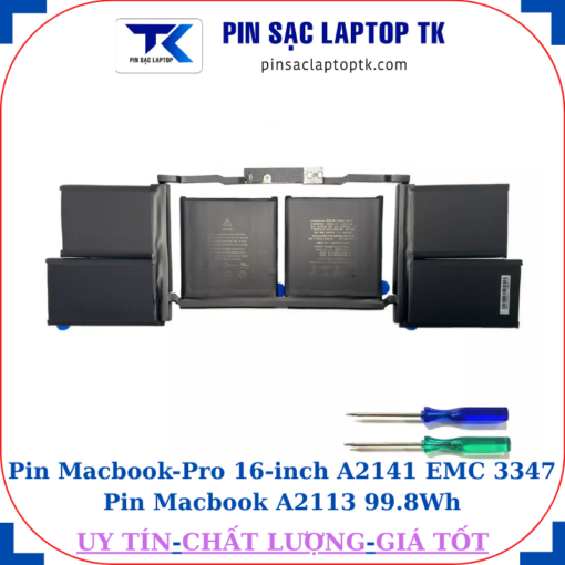Pin Macbook Pro 16 inch A2141 EMC 3347 Pin Macbook A2113 99.8Wh