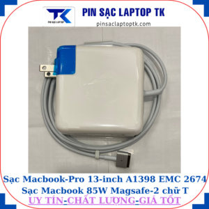 Sạc Macbook Pro 13inch A1398 EMC 2674 Sạc Macbook 85W Magsafe-2 chữ T