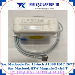 Sạc Macbook Pro 13inch A1398 EMC 2673 Sạc Macbook 85W Magsafe-2 chữ T