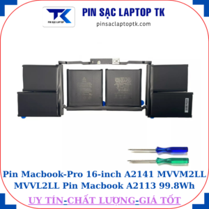Pin Macbook Pro 16 inch A2141 MVVM2LL MVVL2LL Pin Macbook A2113 99.8Wh