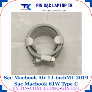 Sạc Macbook Air 13 inch M1 2019 Sạc Macbook 61W Type C