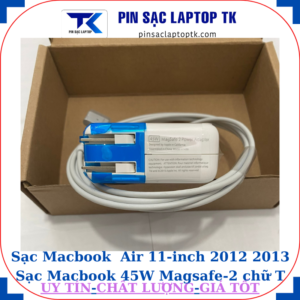 Sạc Macbook Air 11 inch 2012 2013 Sạc Macbook 45W Magsafe-2 chữ T