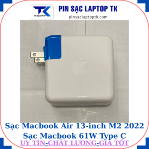 Sạc Macbook Air 13 inch M2 2022 Sạc Macbook 61W Type C