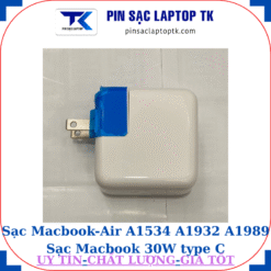 Sạc Macbook Air A1534 A1932 A1989 Sạc Macbook 30W type C