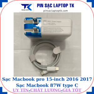 Sạc Macbook pro 15 inch 2016 2017 Sạc Macbook 87W type C