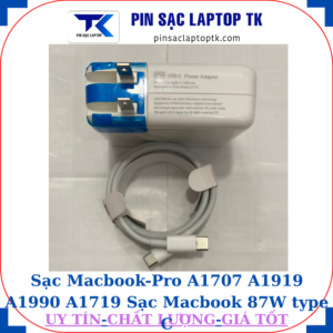 Sạc Macbook Pro A1707 A1919 A1990 A1719 Sạc Macbook 87W type C