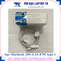 Sạc Macbook 20V 4.3A 87W type C