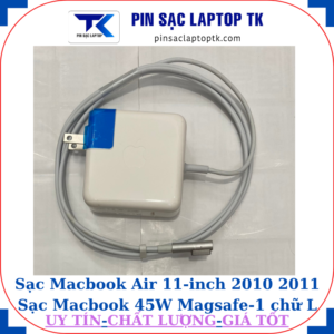 Sạc Macbook Air 11 inch 2010 2011 Sạc Macbook 45W Magsafe-1 chữ L