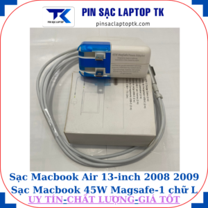 Sạc Macbook Air 13 inch 2008 2009 Sạc Macbook 45W Magsafe-1 chữ L