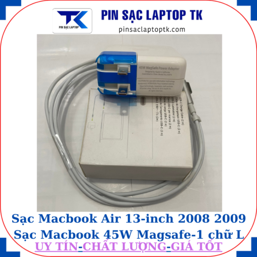 Sạc Macbook Air 13 inch 2008 2009 Sạc Macbook 45W Magsafe-1 chữ L