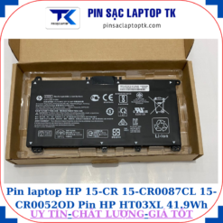 Pin HP 15-CR 15-CR0087CL 15-CR0052OD Pin HP HT03XL 41.9Wh