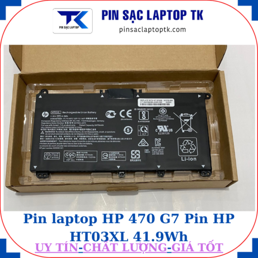 Pin HP 470 G7 Pin HP HT03XL 41.9Wh