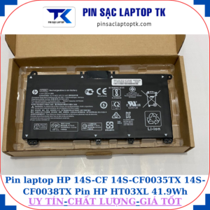 Pin HP 14S-CF 14S-CF0035TX 14S-CF0038TX Pin Hp HT03XL 41.9Wh