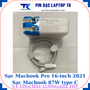 Sạc Macbook Pro 16 inch 2021 Sạc Macbook 87W type C
