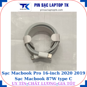 Sạc Macbook Pro 16 inch 2020 2019 Sạc Macbook 87W type C