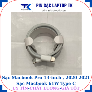 Sạc Macbook Pro 13 inch 2020 2021 Sạc Macbook 61W Type C