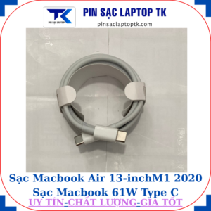 Sạc Macbook Air 13 inch M1 2020 Sạc Macbook 61W Type C