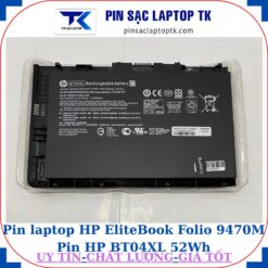 Pin laptop HP EliteBook Folio 9470M Pin HP BT04XL 52Wh