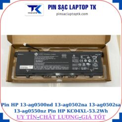Pin HP 13-ag0500nd 13-ag0502na 13-ag0502sa 13-ag0550nz Pin HP KC04XL-53.2Wh