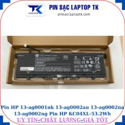 Pin HP 13-ag0001nk 13-ag0002au 13-ag0002na 13-ag0002ng Pin HP KC04XL-53.2Wh
