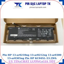 Pin HP 13-ar0210ng 13-ar0212ng 13-ar0300 13-ar0305ng Pin HP KC04XL-53.2Wh