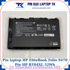 Pin laptop HP EliteBook Folio 9470 Pin HP BT04XL 52Wh