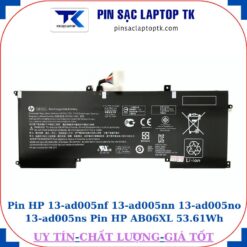 Pin HP 13-ad005nf 13-ad005nn 13-ad005no 13-ad005ns Pin HP AB06XL 53.61Wh