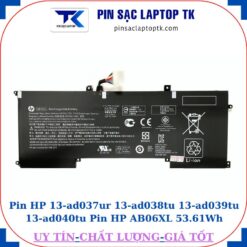 Pin HP 13-ad037ur 13-ad038tu 13-ad039tu 13-ad040tu Pin HP AB06XL 53.61Wh