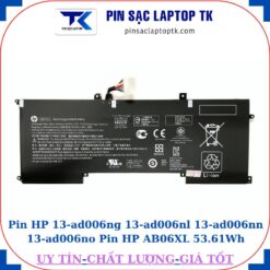 Pin HP 13-ad006ng 13-ad006nl 13-ad006nn 13-ad006no Pin HP AB06XL 53.61Wh
