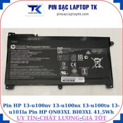 Pin HP 13-u100nv 13-u100nx 13-u100tu 13-u101la Pin HP ON03XL BI03XL 41.5Wh