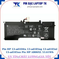 Pin HP 13-ad104tu 13-ad105ng 13-ad105nl 13-ad105nn Pin HP AB06XL 53.61Wh