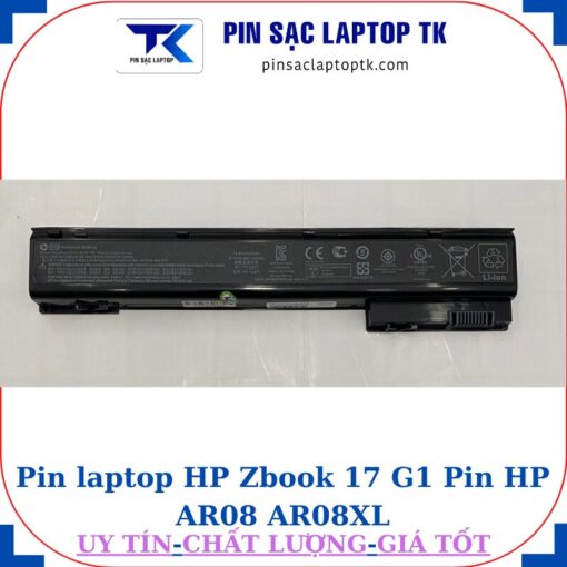 Pin laptop HP Zbook 17 G1 Pin HP AR08 AR08XL