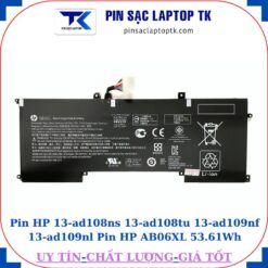 Pin HP 13-ad108ns 13-ad108tu 13-ad109nf 13-ad109nl Pin HP AB06XL 53.61Wh
