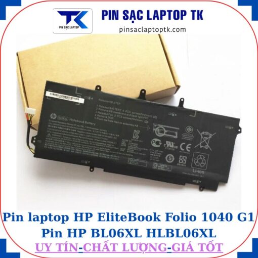 Pin laptop HP EliteBook Folio 1040 G1 Pin HP BL06XL HLBL06XL
