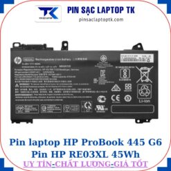 Pin laptop HP ProBook 445 G6 Pin HP RE03XL 45Wh