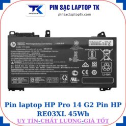 Pin laptop HP Pro 14 G2 Pin HP RE03XL 45Wh