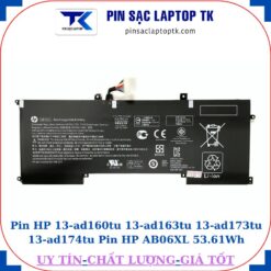 Pin HP 13-ad160tu 13-ad163tu 13-ad173tu 13-ad174tu Pin HP AB06XL 53.61Wh