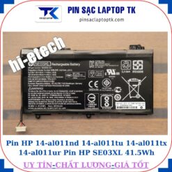 Pin HP 14-al011nd 14-al011tu 14-al011tx 14-al011ur Pin HP SE03XL 41.5Wh