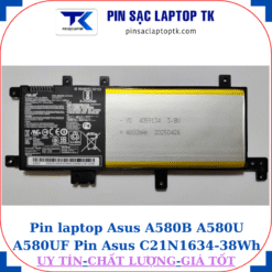 Pin laptop Asus A580B A580U A580UF Pin Asus C21N1634-38Wh