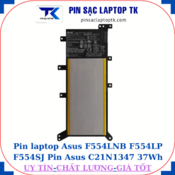 Pin laptop Asus F554LNB F554LP F554SJ Pin Asus C21N1347 37Wh